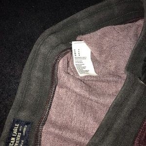 Maroon American Eagle joggers